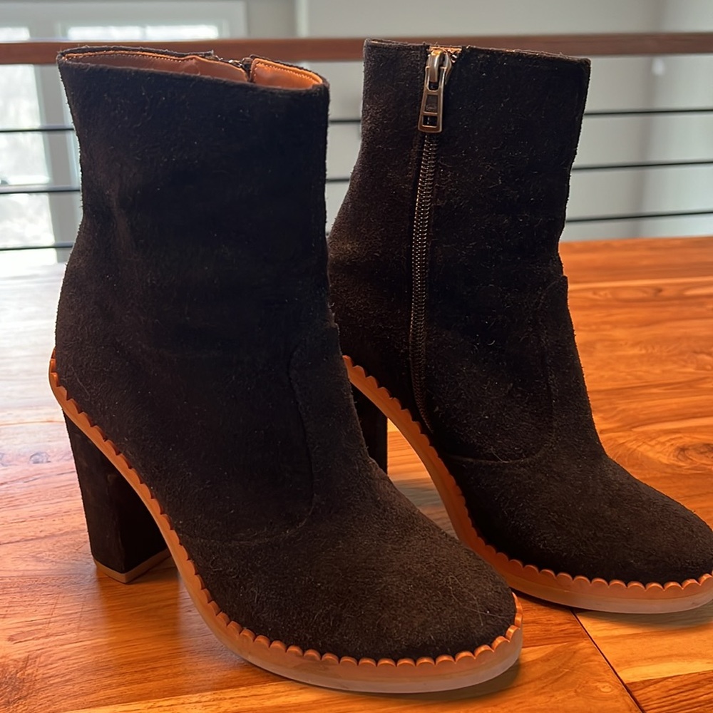 See by Chloe suede booties. Good condition